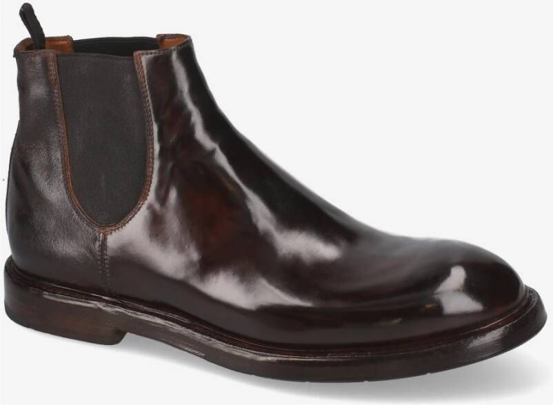 Premiata Elegante Charles Horse Enkellaarzen Brown Heren