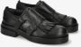 Premiata Elegante Monk Brogue Leren Schoenen Black Dames - Thumbnail 2