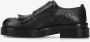 Premiata Elegante Monk Brogue Leren Schoenen Black Dames - Thumbnail 3