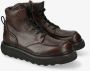 Premiata Enkellaarzen Cal 32130I van leer Brown Heren - Thumbnail 2