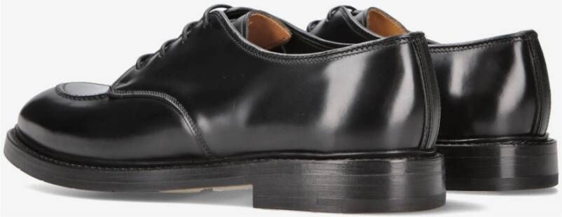 Premiata Geborsteld leer 32104A veterschoenen Black Heren