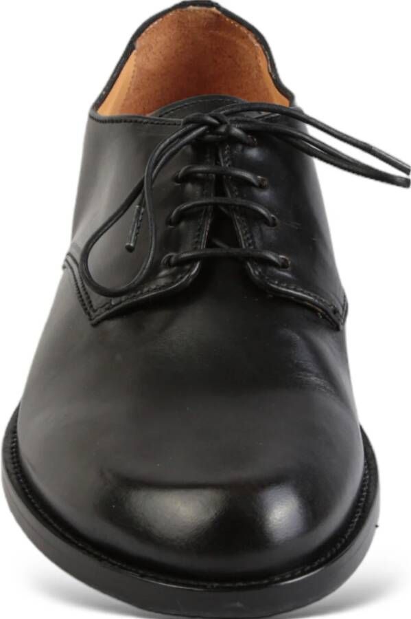 Premiata Geborstelde Veterschoenen Derbies Black Heren