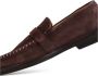 Premiata Gesp Suède Loafers Brown Heren - Thumbnail 4