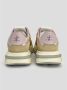 Premiata Gouden Nylon Sneaker Cassie Model Beige Dames - Thumbnail 3