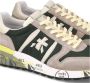 Premiata MultiColour Suède Nylon Lander Sneakers Multicolor Heren - Thumbnail 8