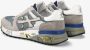 Premiata Stijlvolle Mick Canvas Nylon Sneakers in Grijze Contrasten Gray Heren - Thumbnail 10