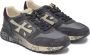 Premiata Suède Leren Sneakers Mick 6870 Black Heren - Thumbnail 20