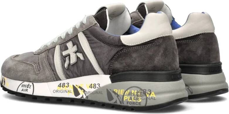 Premiata Grijze Sneaker Landers Multicolor Heren