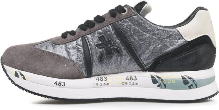 Premiata Grijze Sneakers Aw24 Damesschoenen Gray Dames