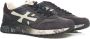 Premiata Suède Leren Sneakers Mick 6870 Black Heren - Thumbnail 5