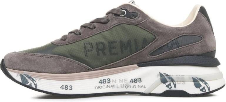 Premiata Grijze Sneakers Aw24 Gray Heren