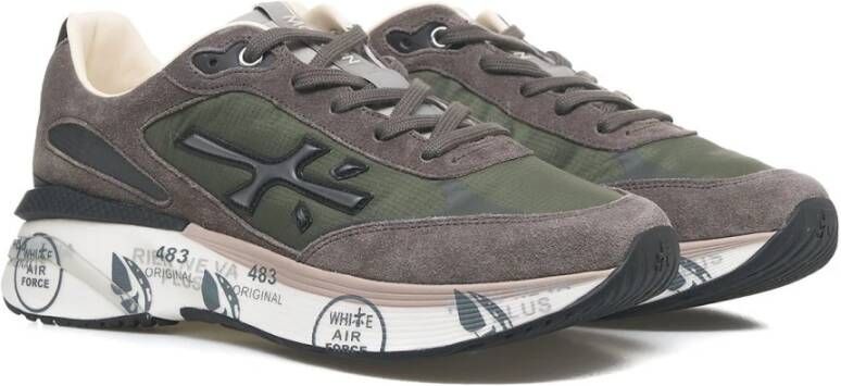 Premiata Grijze Sneakers Aw24 Gray Heren