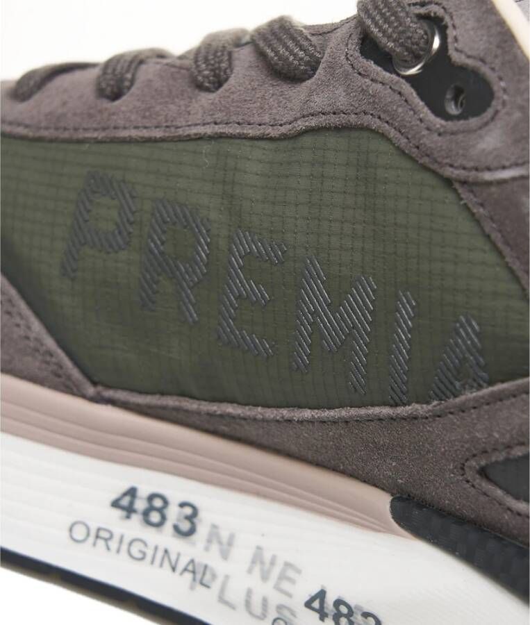 Premiata Grijze Sneakers Aw24 Gray Heren