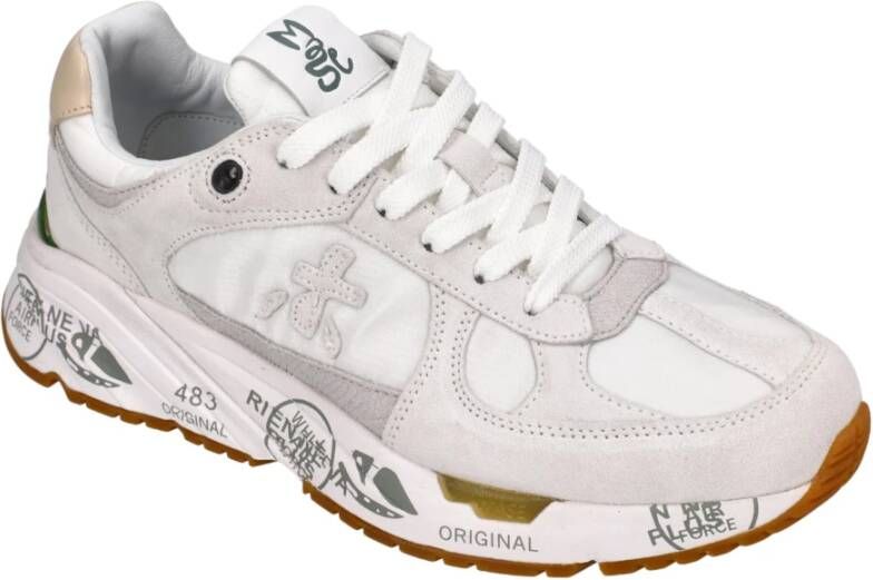 Premiata Grijze Sneakers White Dames