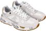 Premiata Leer.36 Dames Sneakers Stijlvol en Duurzaam White Dames - Thumbnail 9