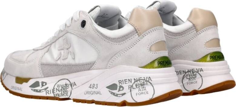 Premiata Grijze Sneakers White Dames