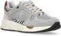 Premiata Grijze Sneakers met Animalier Inzetstukken Gray Dames - Thumbnail 3