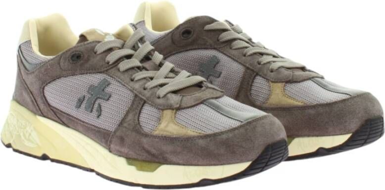 Premiata Grijze Sneakers Model Mase Gray Heren