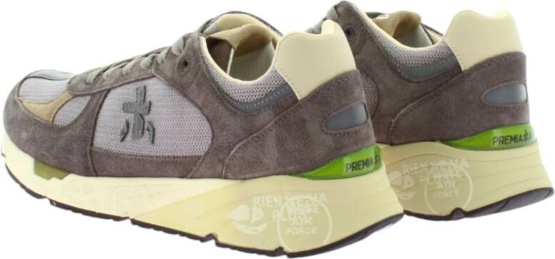 Premiata Grijze Sneakers Model Mase Gray Heren