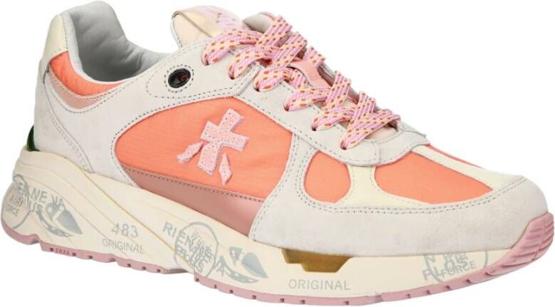 Premiata Grijze Sneakers Multicolor Dames