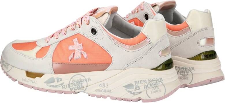 Premiata Grijze Sneakers Multicolor Dames