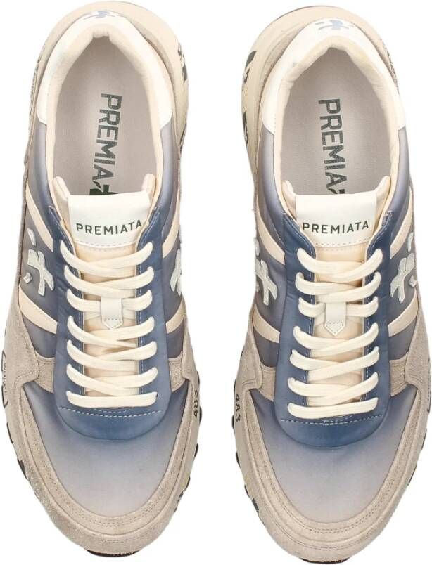 Premiata Grijze Sneakers Multicolor Heren