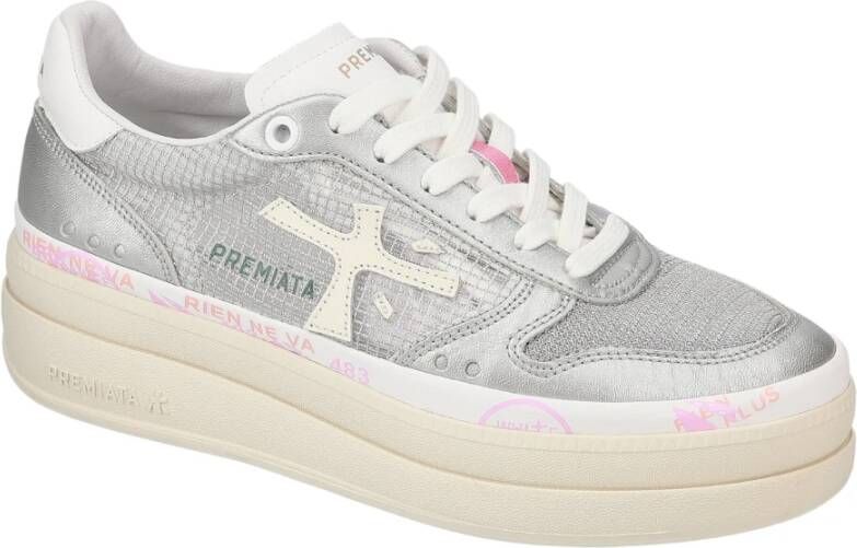 Premiata Grijze Sneakers voor Mannen en Vrouwen Gray Dames