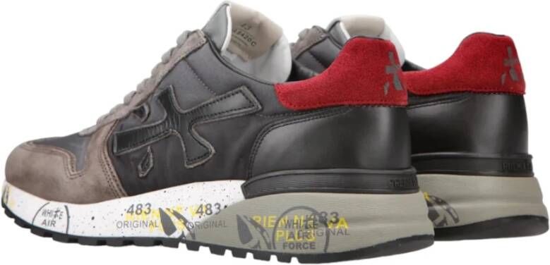 Premiata Grijze Sneakers voor Mannen Gray Heren