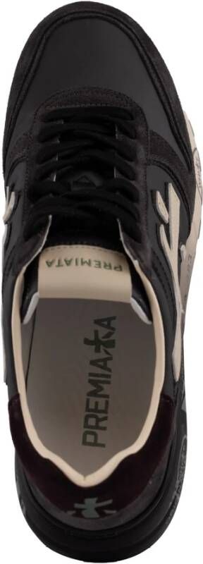 Premiata Grijze Suède en Stoffen Sneakers Gray Heren