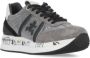 Premiata Grijze Witte Leren Tech Fabric Sneakers Gray Dames - Thumbnail 3