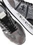 Premiata Grijze Witte Leren Tech Fabric Sneakers Gray Dames - Thumbnail 6