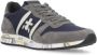 Premiata Grijze Witte Suède Sneakers Gray Heren - Thumbnail 3