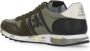 Premiata Groen Wit Suède Leren Sneakers Green Heren - Thumbnail 4