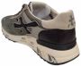 Premiata Groene Nylon Suède Mick Sneakers Gray Heren - Thumbnail 23