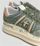 Premiata Groene Platform Sneaker Beth Green Dames - Thumbnail 2