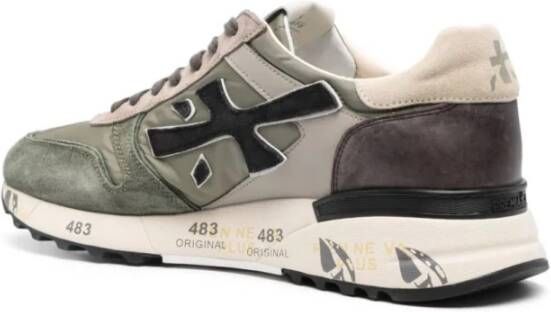 Premiata Groene platte schoenen Mick Green Heren