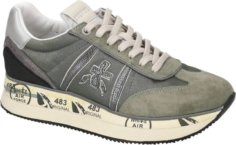 Premiata Groene Sneakers Green Dames