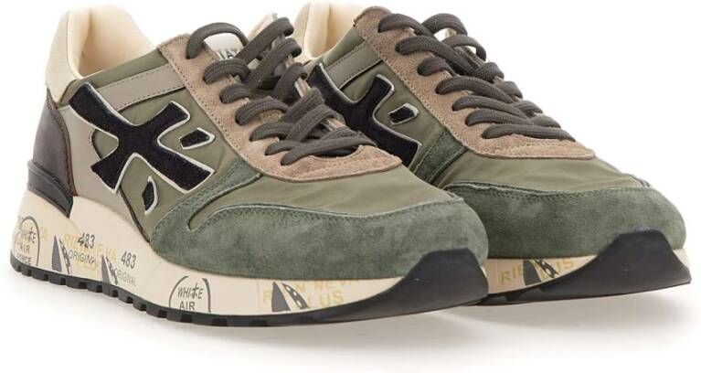 Premiata Groene Sneakers Green Heren