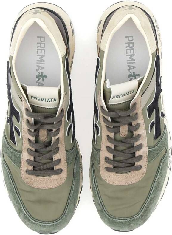 Premiata Groene Sneakers Green Heren