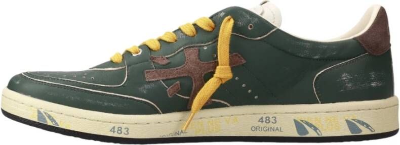 Premiata Groene Sneakers Green Heren