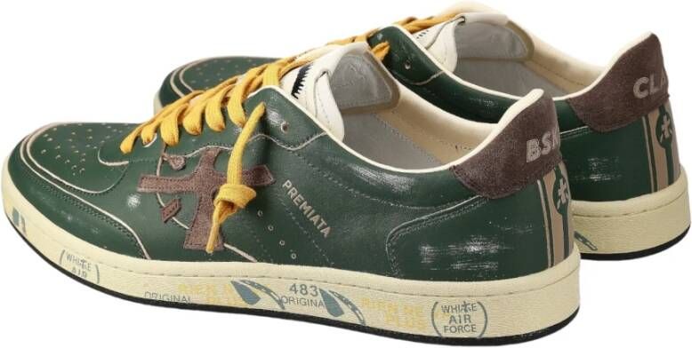 Premiata Groene Sneakers Green Heren