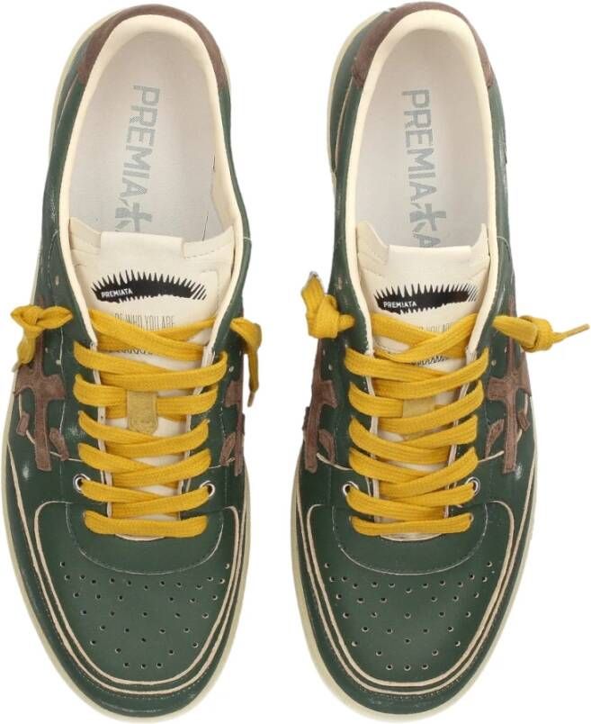 Premiata Groene Sneakers Green Heren