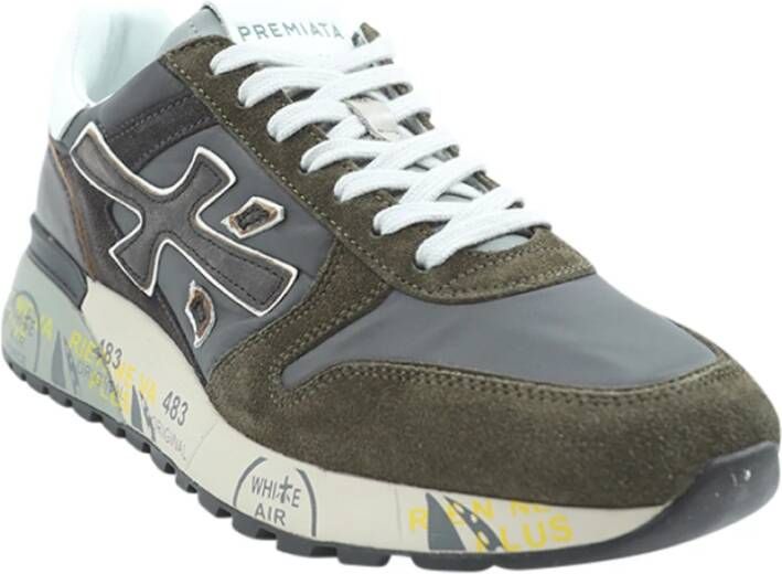 Premiata Groene Sneakers met Ergonomische Zool Green Heren