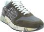 Premiata Groene Sneakers van Mix van Materialen met Kleurrijke Details Green Heren - Thumbnail 7