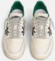 Premiata Groene Sneakers met Witte Details Multicolor - Thumbnail 7