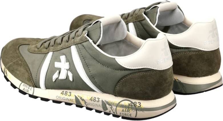 Premiata Groene Sneakers Stijlvol Model Green Heren