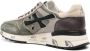 Premiata Groene Leren Sneakers Logo Details Rubberen Zool Multicolor Heren - Thumbnail 15