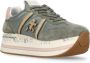 Premiata Groene Tech Stof Sneakers voor Vrouwen Green Dames - Thumbnail 3