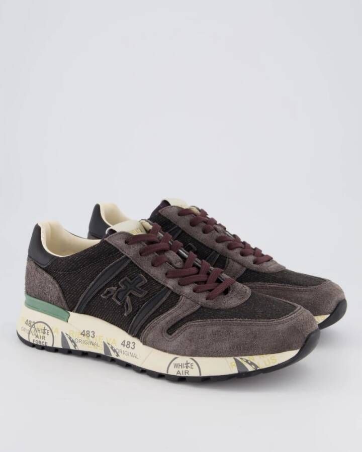 Premiata Heren Casual Sneakers Gray Heren