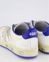 Premiata Heren Clay Sneaker Wit Blauw White Heren - Thumbnail 5